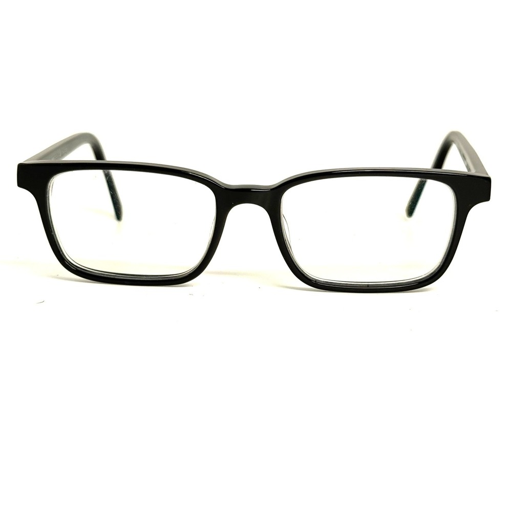 Warby Parker Crane 100 Black Rectangular Eyeglasses‎ Frames 52-18-145